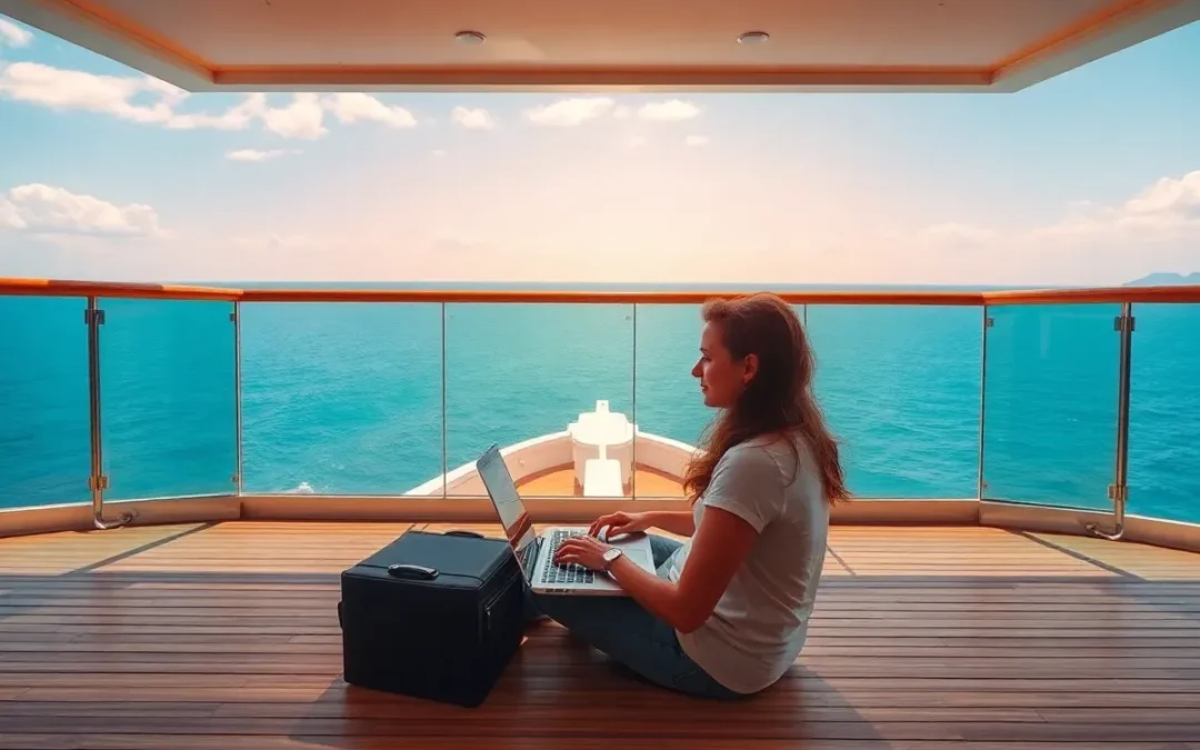 ¿Se puede llevar la laptop en un crucero? Tips clave para viajeros curiosos