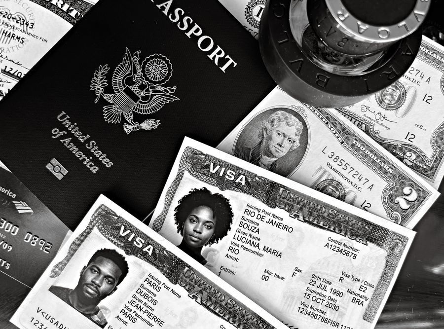 Cómo tramitar visas de Asia (Japón, Corea, Tailandia) siendo residente en EE.UU. 1 Pasaporte estadounidense y de residente permanente